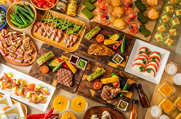 メインが選べるセミブッフェ・ディナー Semi-buffet Dinner -Izu Spicy Summer-